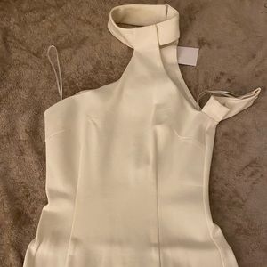 White fitted sexy & elegant dress